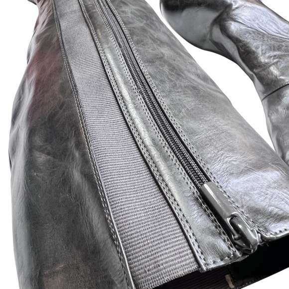 Torrid Knee High Stretch Side Zip Up Boots - Picture 13 of 16